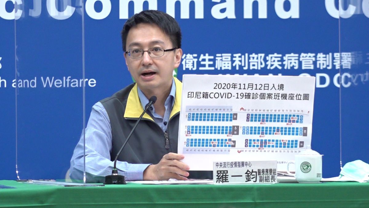 ▲指揮中心醫療應變組副組長羅一鈞，針對境外移入個案做說明。（圖／記者朱永強拍攝）