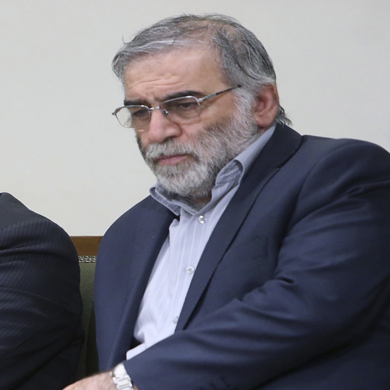 ▲遇襲身亡的法赫里扎德是伊朗著名的核科學家，也被西方國家視為協助伊朗發展核武的要角。資料照。（圖／美聯社／達志影像）