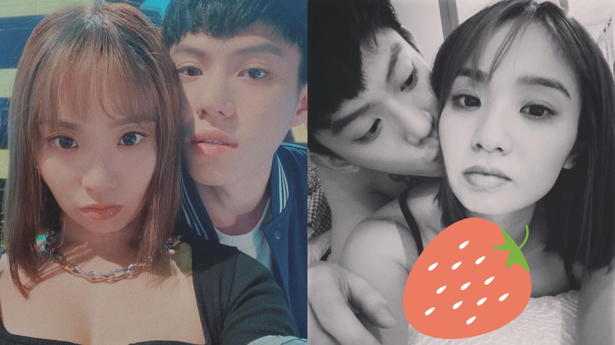 ▲陳芳語與男友林利豪親密床照曝光。（圖／陳芳語IG）