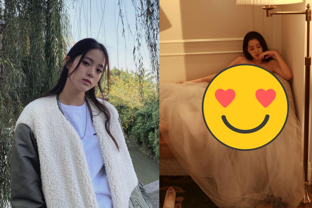 ▲歐陽娜娜低胸透視禮服驚艷全網。（圖／歐陽娜娜IG） 