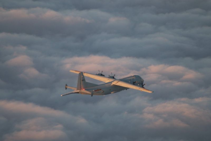 我國空軍建軍百年之日　共機趁夜出動1架次運8反潛機擾台
