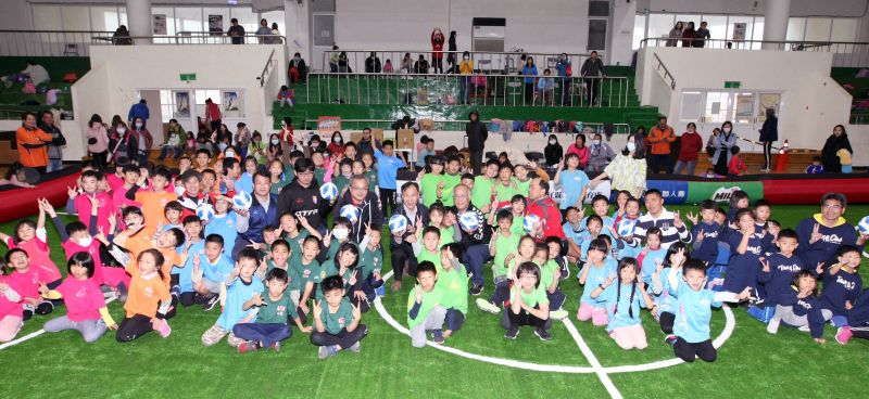 ▲參賽隊數也從去年的19隊增加到21隊,可見足球運動在馬祖是有發展潛力的項目。(圖/中華足協提供)