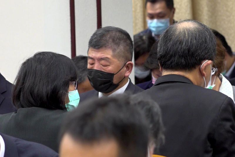 ▲衛福部長陳時中,今(30)天赴立法院備詢。(圖/記者林柏年拍攝)