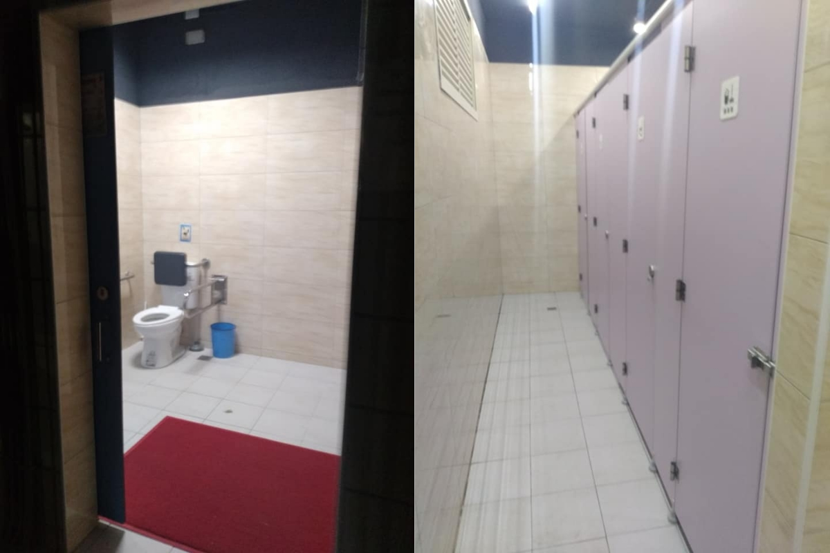 ▲有網友在公園無障礙廁所大號時，突然聽到女子的喘息聲。（圖／翻攝自《爆怨2公社》 ） 