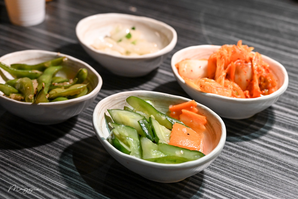 ▲小菜也絲毫不遜色，道道都開胃、清爽好吃。（圖／莓姬貝利食事旅行）