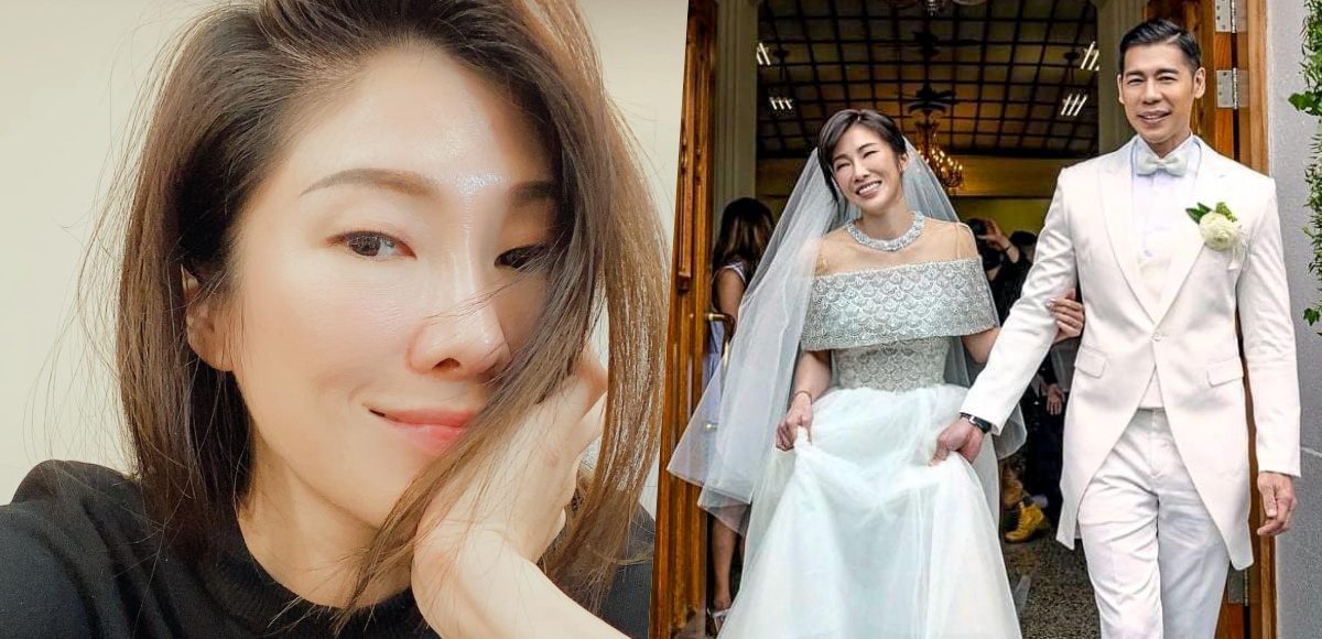 ▲KIMIKO近日與老公在百年浪漫教堂完婚。（圖／KIMIKO FB）