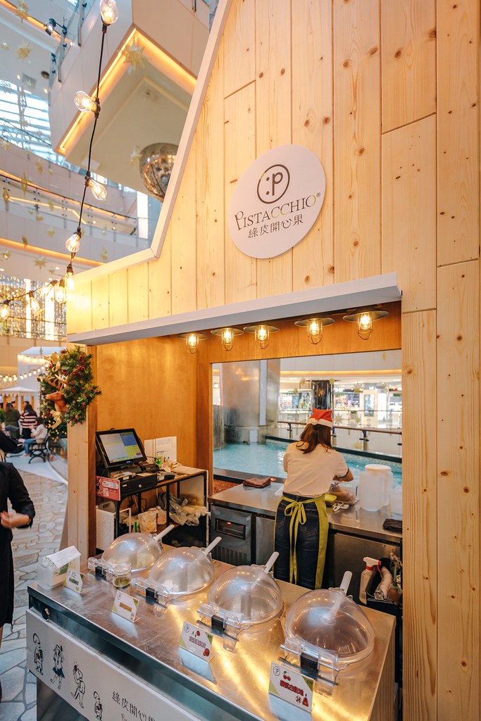 ▲來自台南的開心果口味冰淇淋工房，在當地也可以說是頗具人氣。（圖／寒武紀）