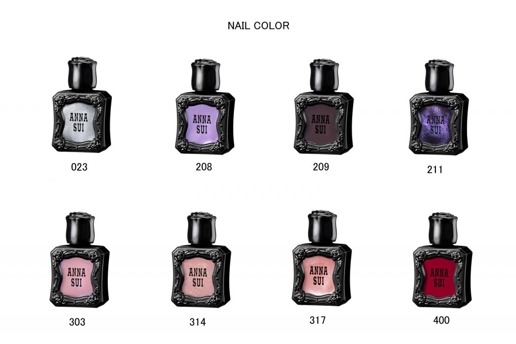 ▲ANNA SUI 薔薇秘鏡美甲油 9ml 13色 NT$550。（圖／ANNA SUI ）