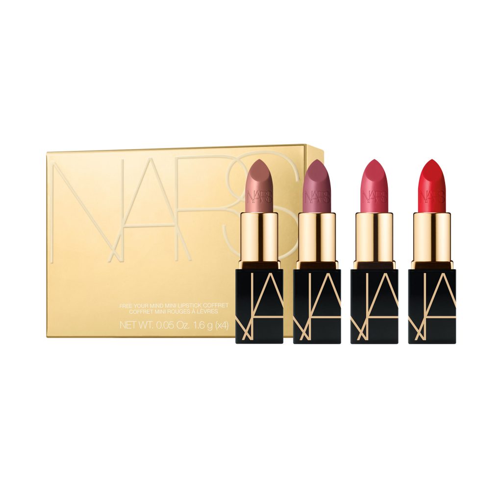 ▲NARS 金燦時刻 迷你經典唇膏組 NT＄1,450。（圖／NARS ）