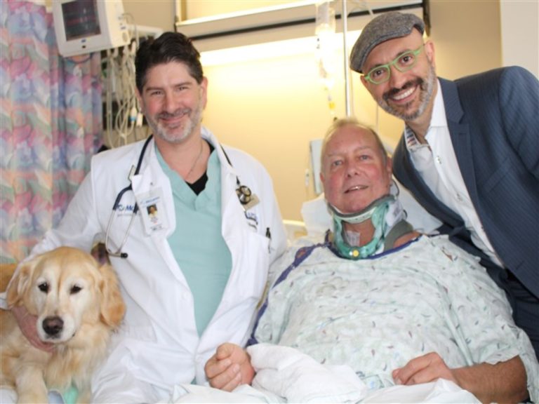 黃金獵犬「Kelsey凱爾西」在雪地裡救了主人一命（圖／翻攝自today.com）