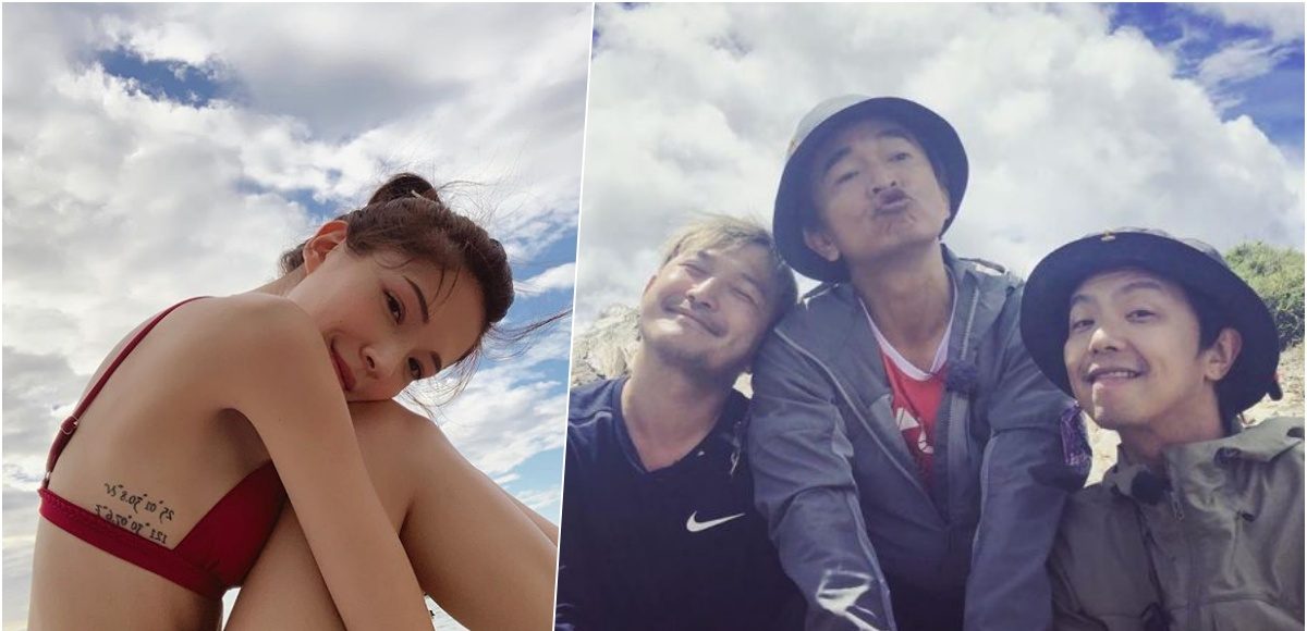 ▲許多人選擇將生命中有意義的故事永遠留在身上。（圖／許瑋甯IG、 綜藝玩很大FB）