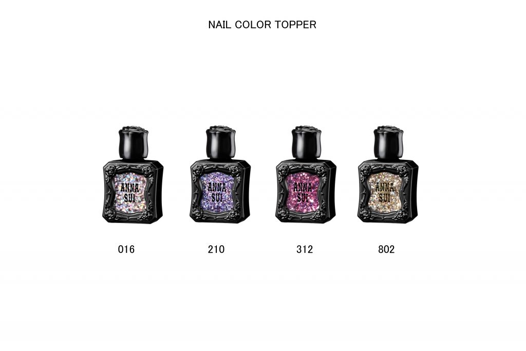 ▲ANNA SUI 薔薇秘鏡亮片美甲油 9ml 4色 NT$600。（圖／ANNA SUI ）