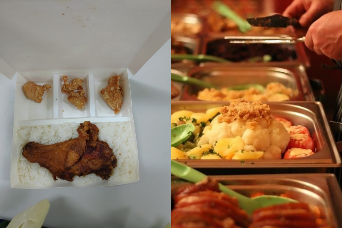 ▲有網友分享女兒的晚自習便當的照片，讓她忍不住大笑。（示意圖／翻攝自《爆怨2公社》及《pixabay》）