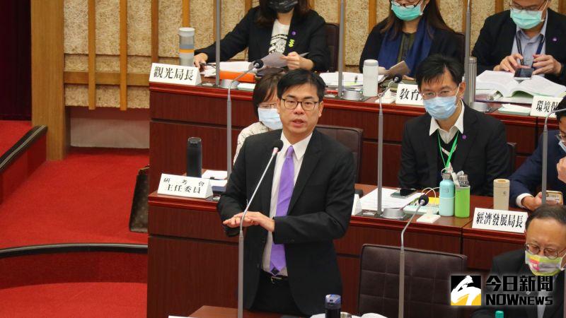 ▲高雄市長陳其邁表示:「給我兩年的時間,我來把鳳山的寵物公園建立」。(圖/記者鄭婷襄)
