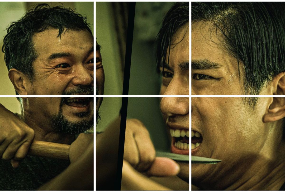 ▲朱軒洋（右）力抗活屍。（圖／麻吉砥加）

