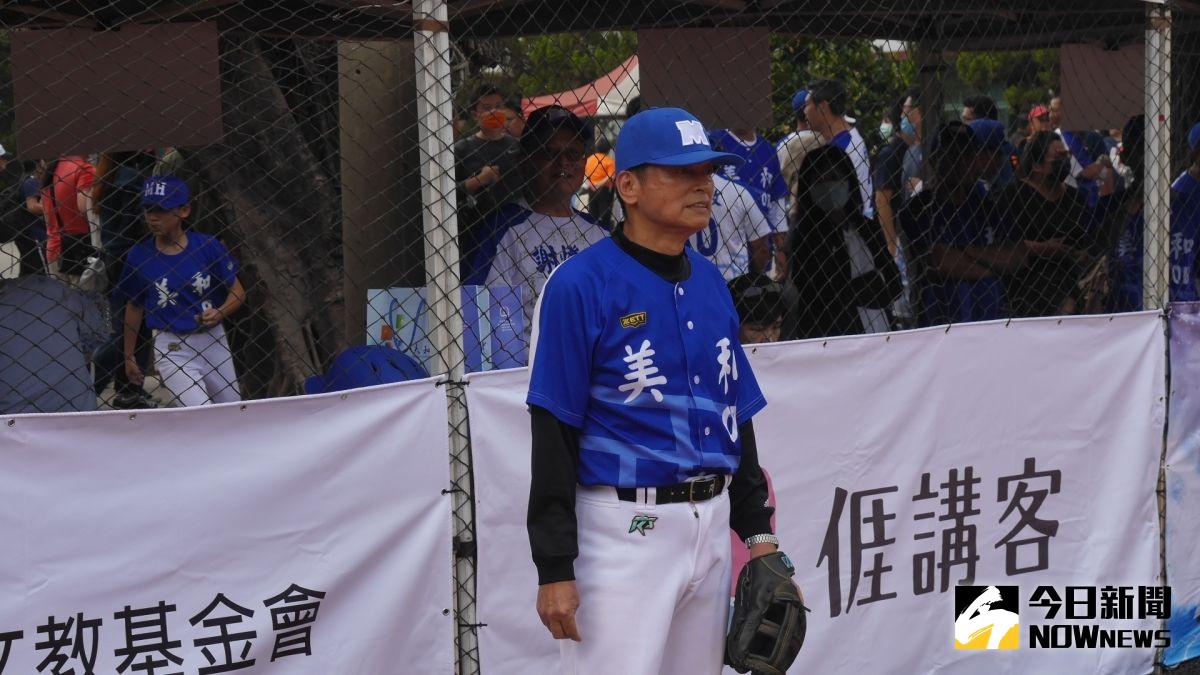 ▲美和中學教練王恩鵬。（圖／吳政紘攝）