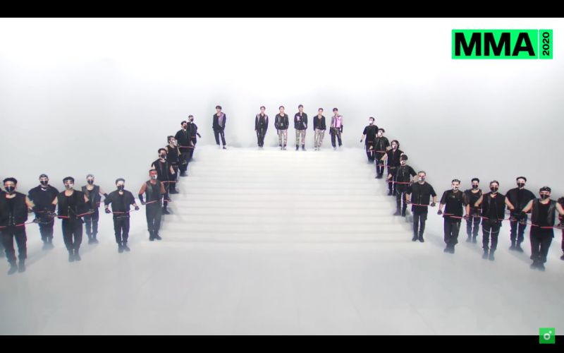 ▲▼BTS致詞與表演都想到SUGA。(圖/Melon