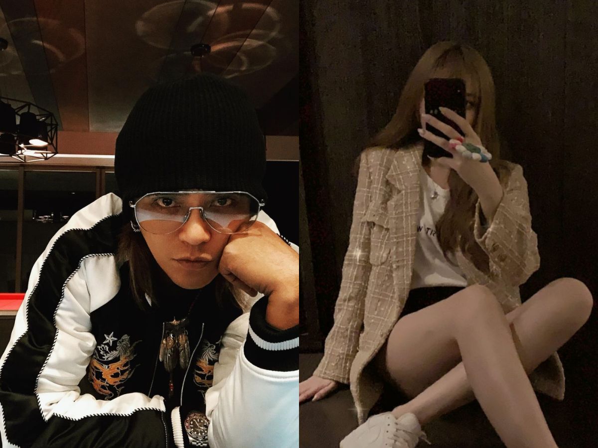 ▲與羅志祥（左）「約炮祕密」遭挖出，網美冰冰（右） 
親吐8字洩心情。（圖／羅志祥、冰冰IG） 