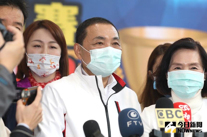 ▲侯友宜表示，北北基和宜蘭對於高鐵部分已經有共識，也規劃好了，希望交通部儘速報院核定，讓高鐵早日完工。(圖/記者康子仁攝)