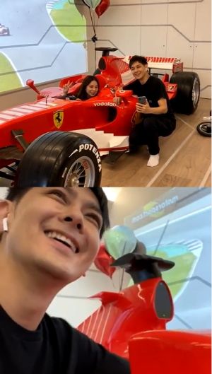▲林志穎、楊秀蓉開心地自拍留影。(圖/楊秀蓉 IG) ▲林志穎、楊秀蓉開心地自拍留影。(圖/楊秀蓉 IG)