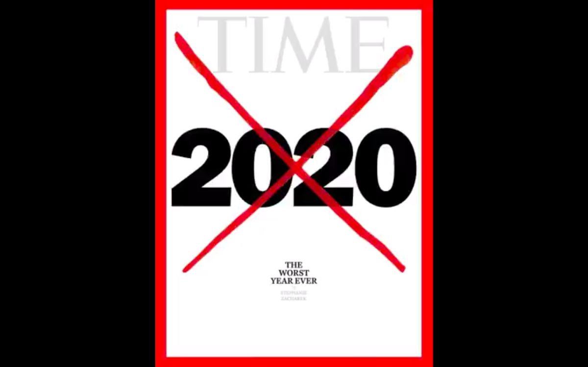 ▲12月14日即將發行的《時代》雜誌封面上被畫上了紅色的叉叉。（圖／翻攝自Twitter@TIME）