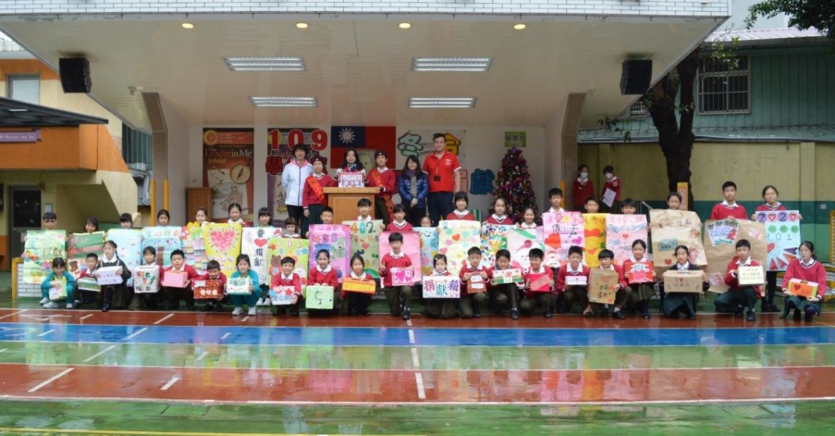 ▲立人國中小獻愛心，寒冬中溫暖的光。（圖／資料照片）