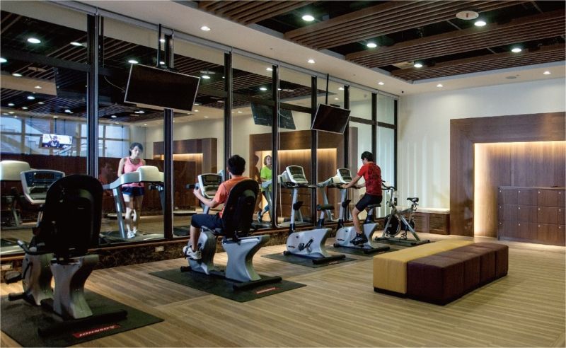 ▲銀髮族舒活區，配備低強度伸展器材。（圖／資料照片）