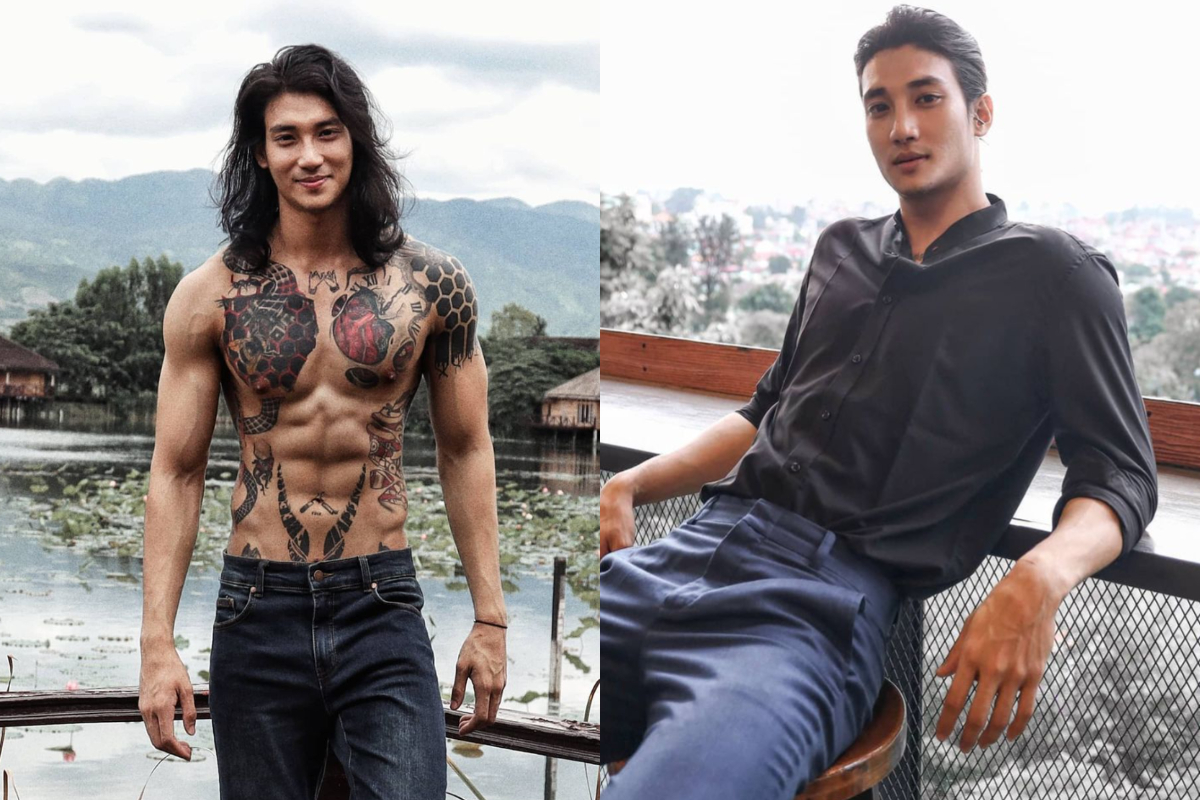 ▲年僅24歲的Paing Takhon因為外型亮眼和零瑕疵的腹肌，被眾多粉絲譽為「狂野版金秀賢」。（圖／翻攝自IG）