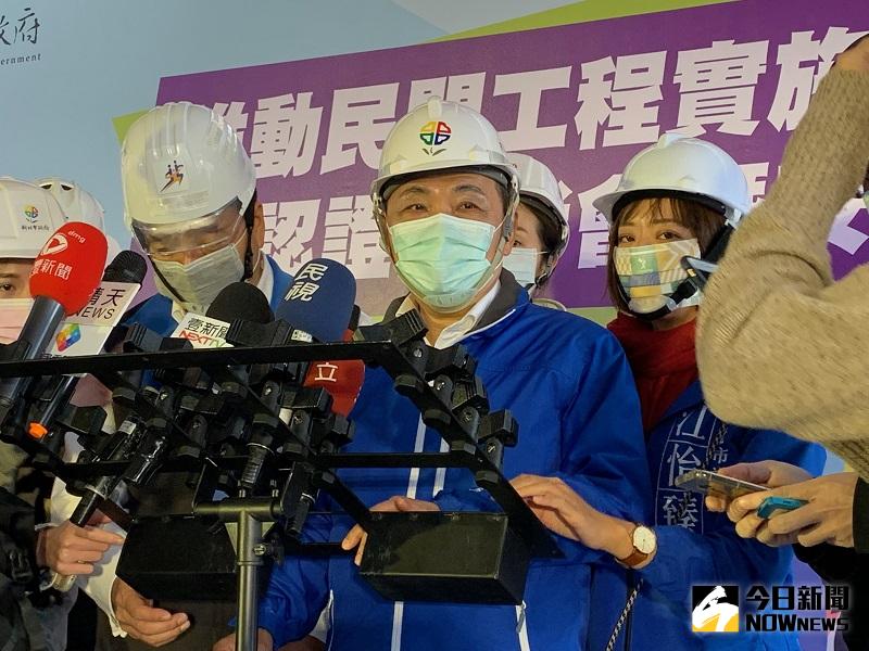 ▲侯友宜表示，現在瘦肉精的疑慮沒有消除，議會非常負責任，要增訂零檢出，他樂觀其成，希望大家一起努力。(圖/記者康子仁攝)