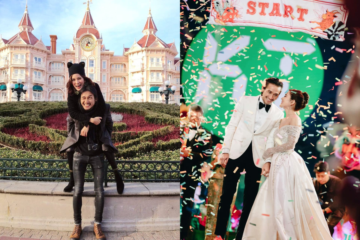 ▲兩人愛情長跑10年，結婚當天聚集非常多的藝人，可說是場面盛大。（圖／翻攝自Instagram）