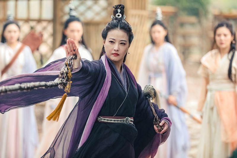 ▲「最美周芷若」周海媚,在新版《倚天屠龍記》中晉升為「滅絕師太」。(圖