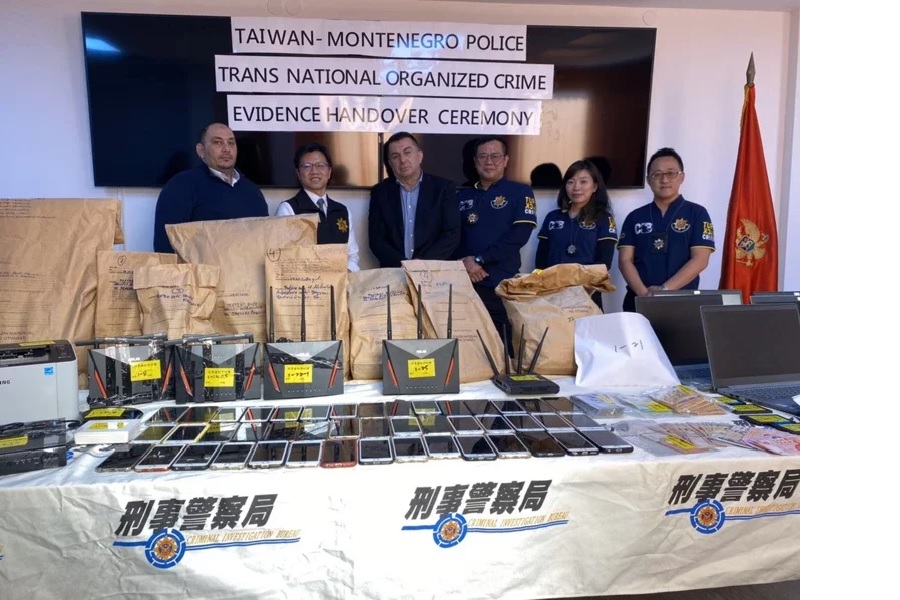 ▲蒙特內特羅與台灣司去互助偵破詐騙集團。(圖/記者鄧力軍翻攝)
