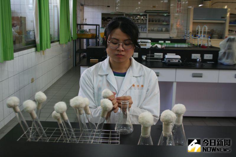 ▲國立員林農工個人金手獎第六名的楊宜臻。(圖/記者陳雅芳攝,2020.12.