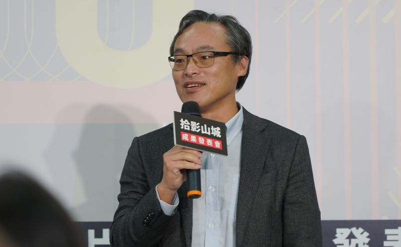 ▲評審代表名衍行銷總經理黃成翰親臨現場致詞。(圖/記者蘇榮泉攝,2020.12.09)