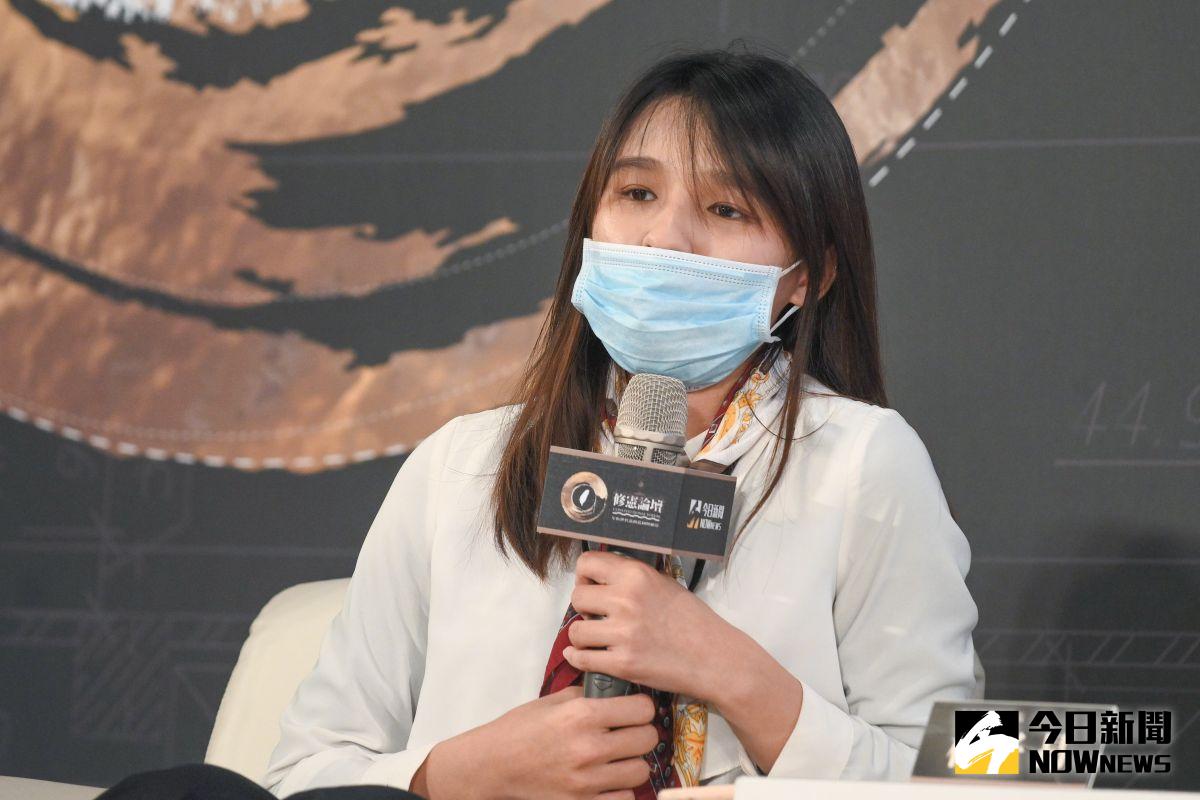 ▲《NOWnews今日新聞》舉辦修憲論壇，台灣大學學生會長楊子昂表示，青年聲量要大聲，才能敦促政府推動修憲改革。（圖／NOWnews影音中心拍攝）
