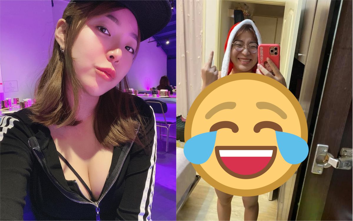 ▲宛宛兒收到網購的聖誕裝，穿上後直接崩潰。（圖／宛宛兒臉書）