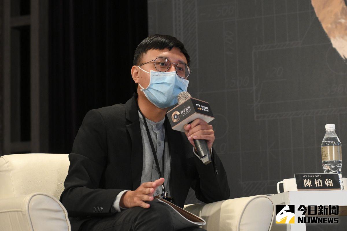 ▲國民黨青年團團長陳柏翰表示，修憲門檻太高的問題，立委要向選民表達支持立場才有可能改變。（圖/NOWnew影音中心攝.2020.12.10）