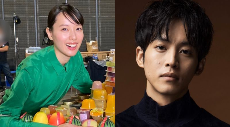 ▲戶田惠梨香(左)跟松坂桃李同時宣布結婚。(圖/戶田惠梨香、松坂桃李Twitter)