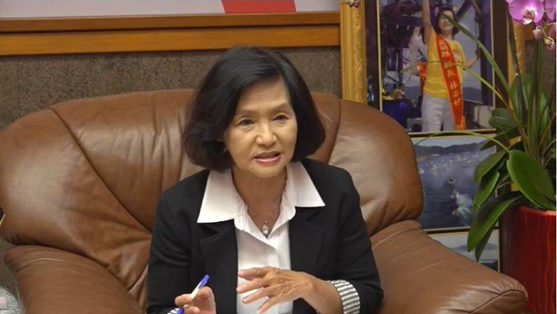 ▲宜蘭縣長林姿妙表示，任何宗教都給予尊重，十二月底將與基督教教會合辦聖誕節系列活動。（圖／記者李清貴攝,資料照)