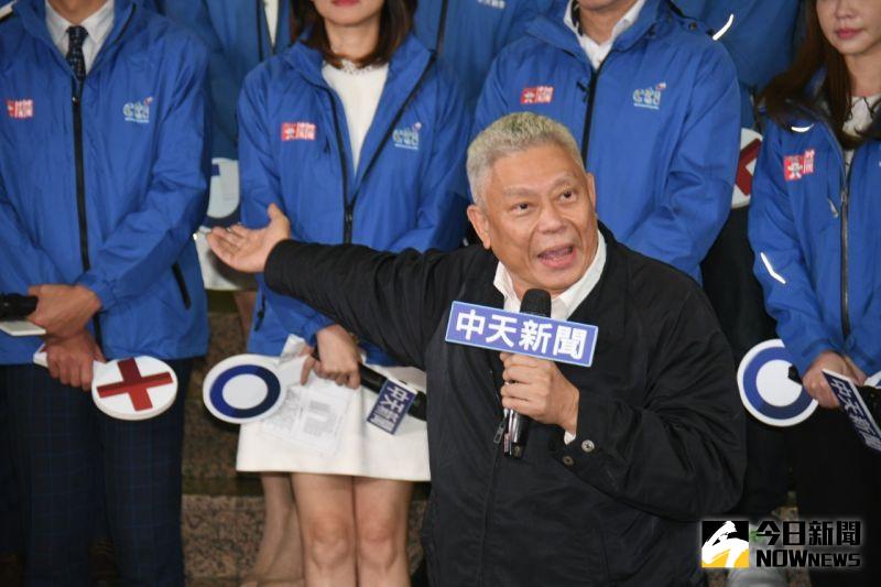 ▲旺旺中時集團董事長蔡衍明以所有中天新聞人為傲。(圖/記者林調遜攝影,2020.12.11)