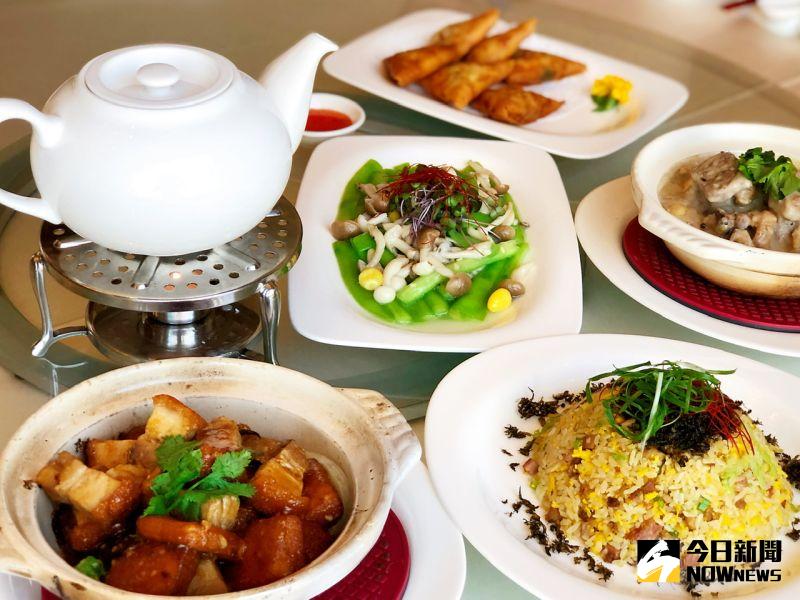 ▲皇樓中餐廳菜單增添新風貌，融入多款香港美食中最受喜愛的煲仔菜，以及精緻的港式點心。（圖／記者陳美嘉攝）