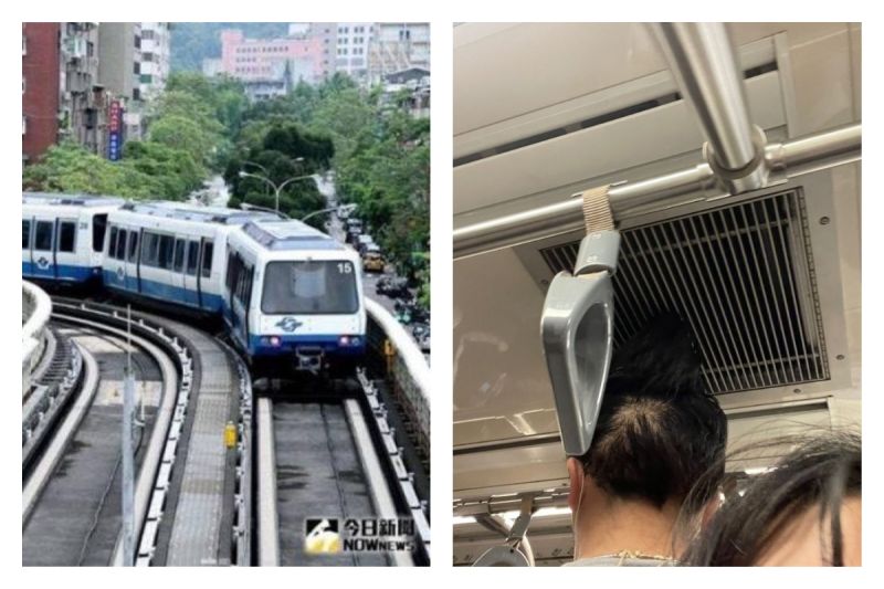 ▲一位女大生在捷運看到其他乘客頭髮被吸的奇景，忍不住拍下分享，讓大家笑翻。（合成圖／翻攝自NOWnews資料照片，《Dcard》）