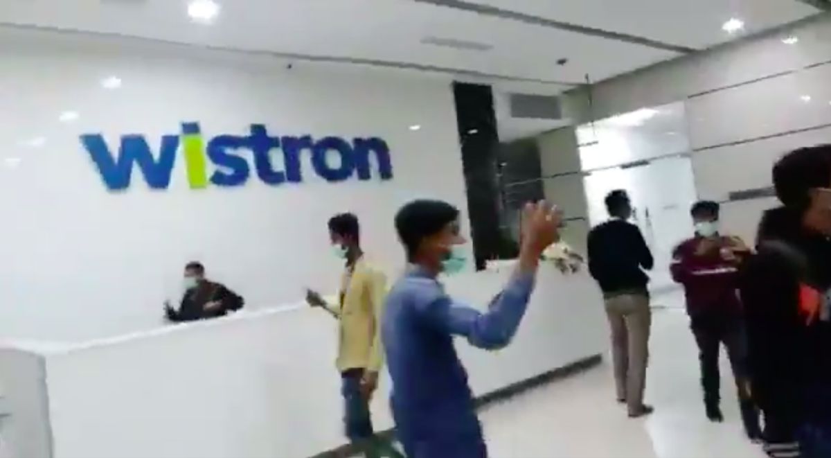 ▲緯創印度廠發生暴動，緯創發布重訊，表示將遵循並落實所有當地勞動暨相關法規，儘速完成復原及復工運作，以保障員工最大工作權益。（圖／翻攝自Twitter@@contre_capital）