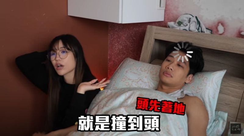 ▲Ashly(左)陪伴在尼克身旁(右)。(圖/尼克&ASHLY