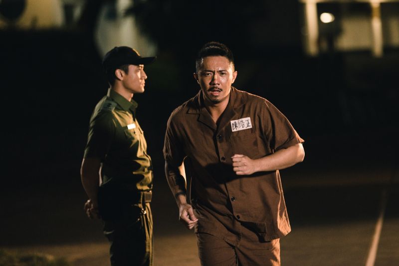 ▲▼張繼聰(上圖左,下圖右)拍《逃獄兄弟》,是人生最胖的時候。(圖/華映娛樂)