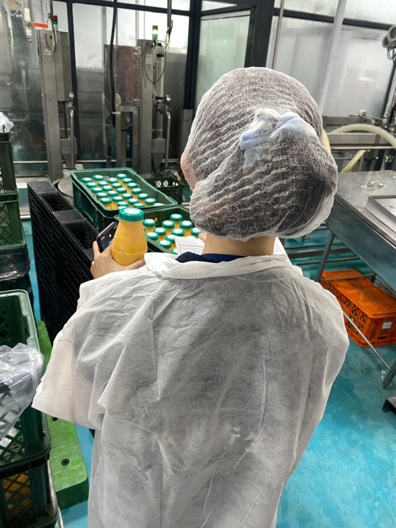 ▲彰化縣衛生局輔導液蛋製造業強化雞蛋安全自主管理標竿專案。(圖/彰化縣衛生局提供)
