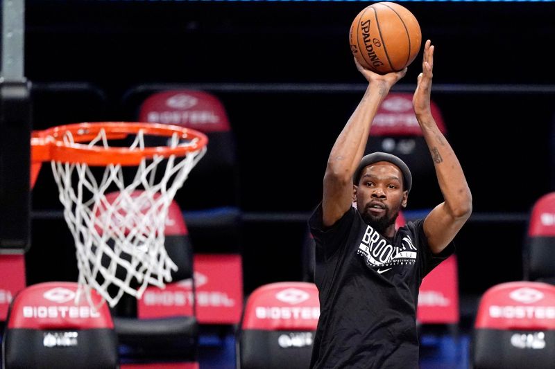 NBA／「死神回歸」上演暴扣　KD披籃網首戰砍下15分
