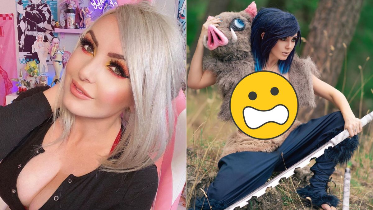 ▲網紅Jessica的伊之助扮相很「兇」。（圖／jessicanigri IG）