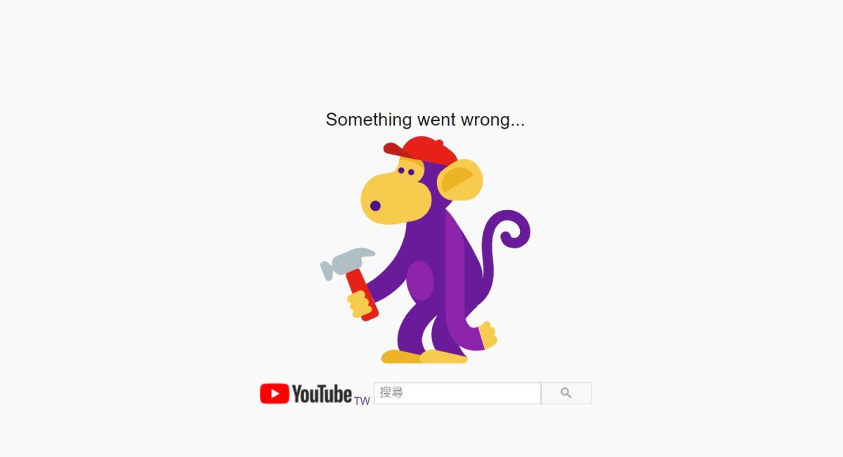 ▲Youtube今（14）晚傳出當機，不少網友崩潰。（圖／翻攝YouTube）