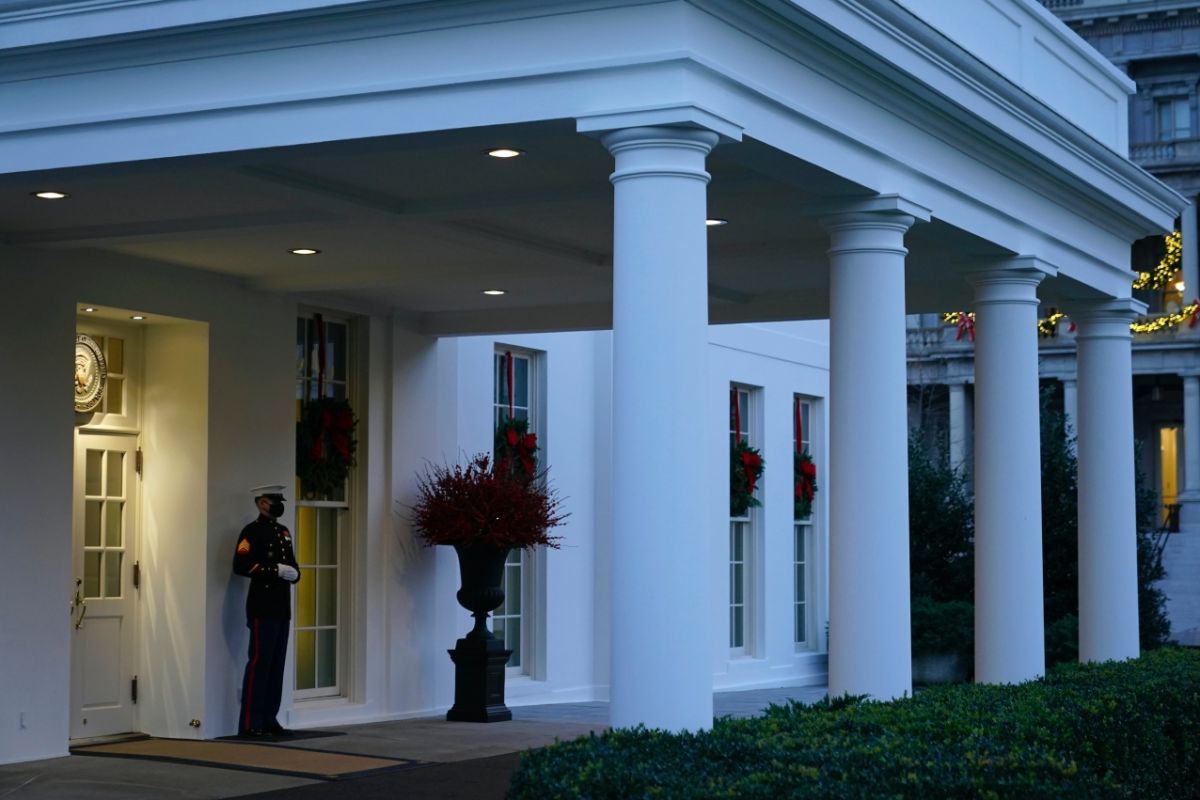 ▲白宮傳出多起新冠肺炎確診病例。（圖／美聯社／達志影像）